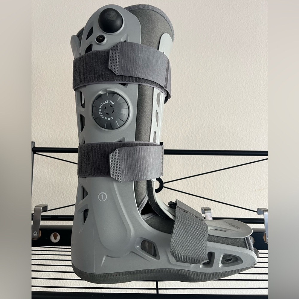 Premium Gray Orthopedic Walking Boot